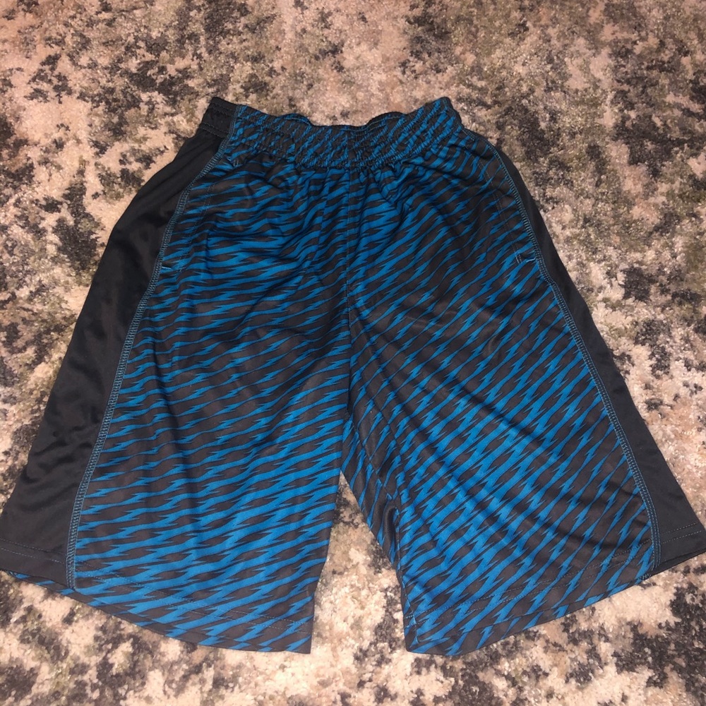 Blue Adidas Kids Shorts